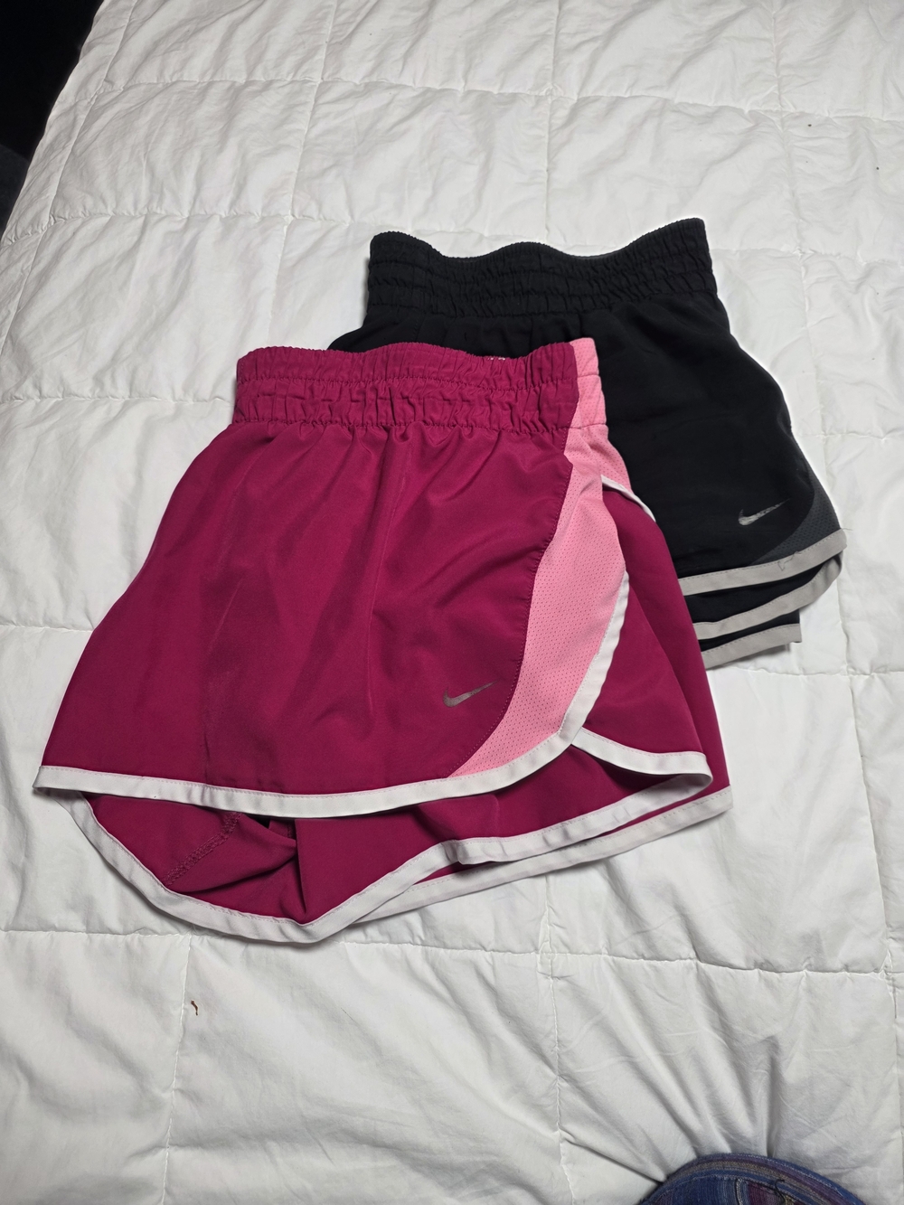 XL WOMENS NIKE SHORTS BOTH FOR $5